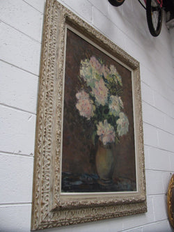 French Floral Oil Painting | Antique & Vintage | Moonee Ponds Antiques | Australia Wide Delivery
