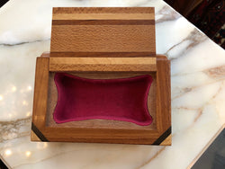 Rare Australian Silky Oak & Cedar Book With Hidden Trinket Box | Antique & Vintage | Moonee Ponds Antiques | Australia Wide Delivery