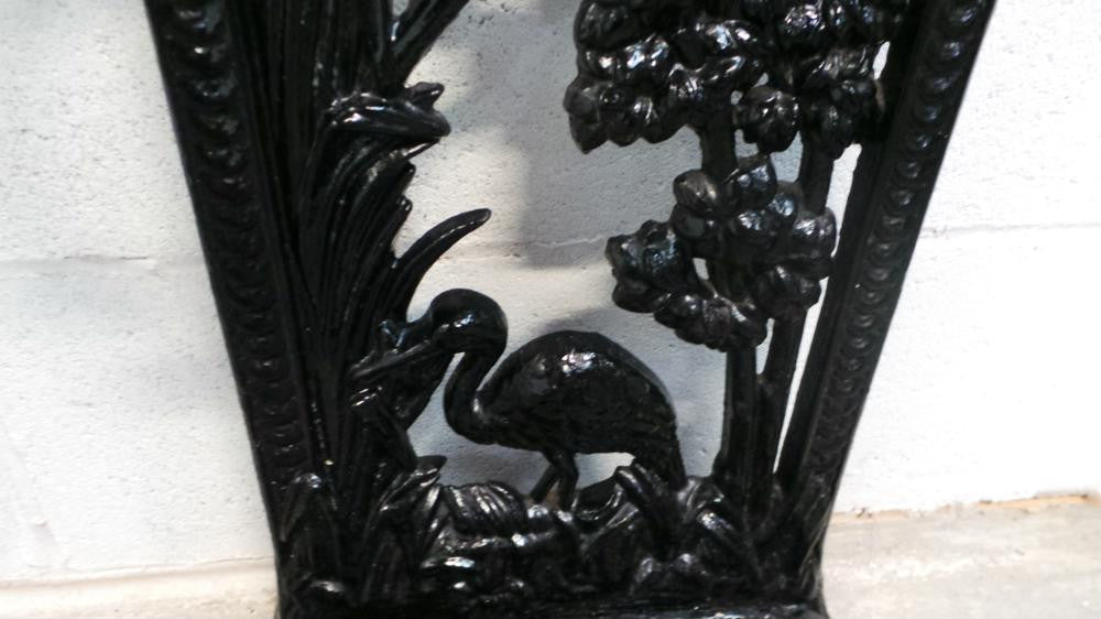 French Cast Iron Hall Stand-1