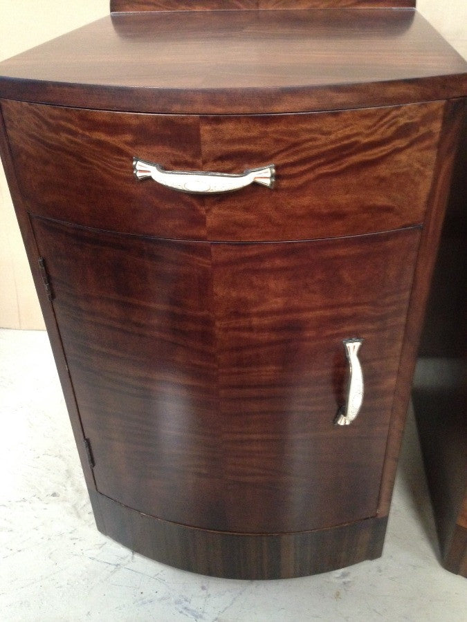 Pair Art Deco Bedsides | Antique & Vintage | Moonee Ponds Antiques | Australia Wide Delivery