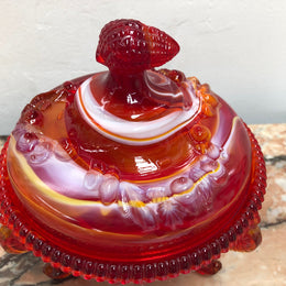Moonee Ponds Antiques Rare American Fenton Glass Bowl