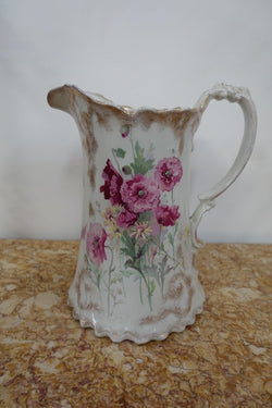 Victorian Floral English Meakin Jug | Antique & Vintage | Moonee Ponds Antiques | Australia Wide Delivery