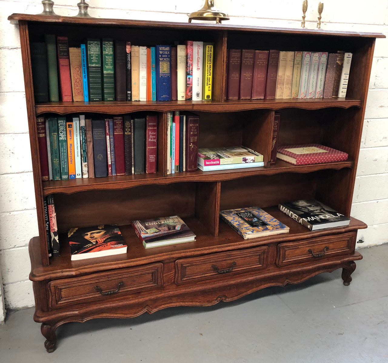 Beautiful French Oak Bookcase | Antique & Vintage | Moonee Ponds Antiques | Australia Wide Delivery