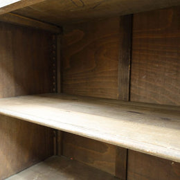 French Provincial Single Door Oak Buffet