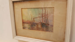 Framed Pair of Watercolour Paintings | Antique & Vintage | Moonee Ponds Antiques | Australia Wide Delivery