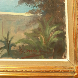 Painting Of The Bay of Naples Italy | Antique & Vintage | Moonee Ponds Antiques | Australia Wide Delivery