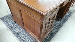 Stunning French Oak Desk | Antique & Vintage | Moonee Ponds Antiques | Australia Wide Delivery