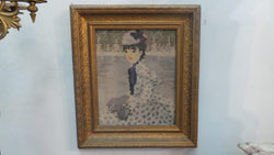 Framed Print of Lady | Antique & Vintage | Moonee Ponds Antiques | Australia Wide Delivery