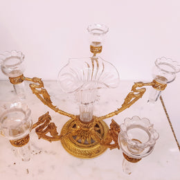 Antique French Empire Gilt Epergne