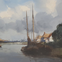 A beautiful framed 19th century signed dutch watercolour painting and in good original condition.