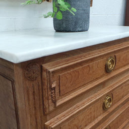 French Louis XVI Style Chest of Drawers-1