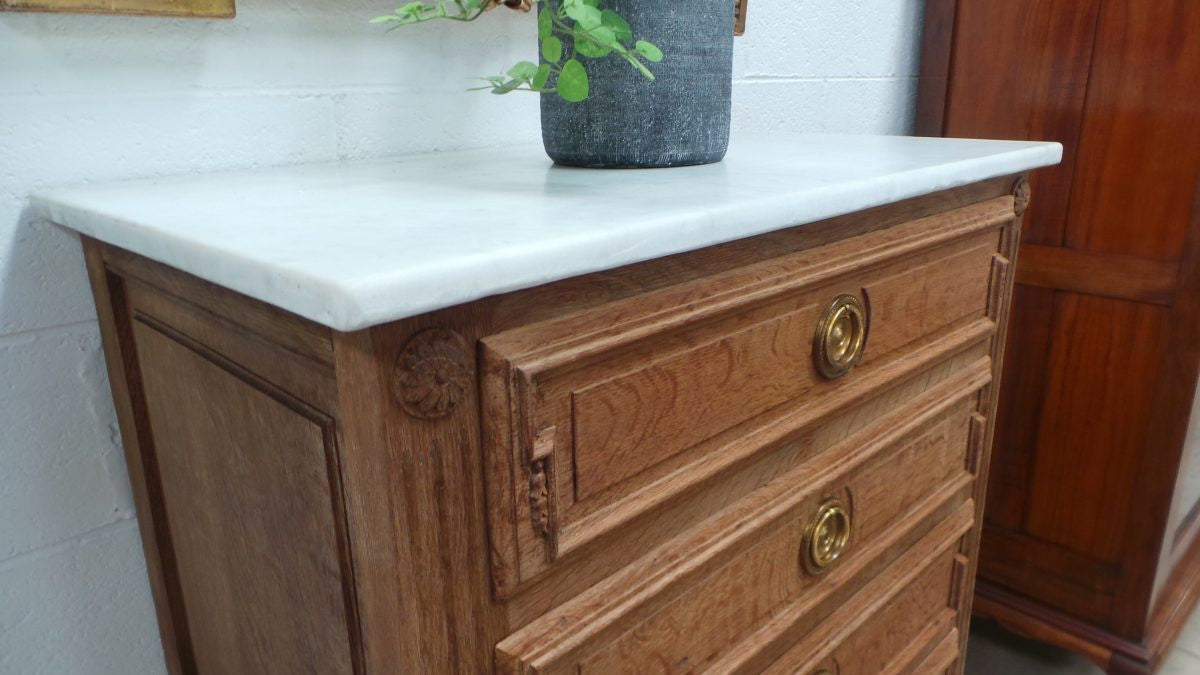 French Louis XVI Style Chest of Drawers-1 | Antique & Vintage | Moonee Ponds Antiques | Australia Wide Delivery