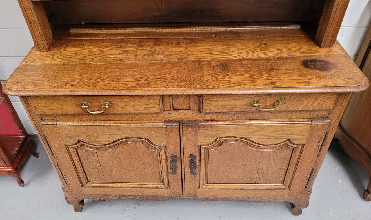 18th Century Louis XV Style French Oak Vaisselier Dresser | Antique & Vintage | Moonee Ponds Antiques | Australia Wide Delivery