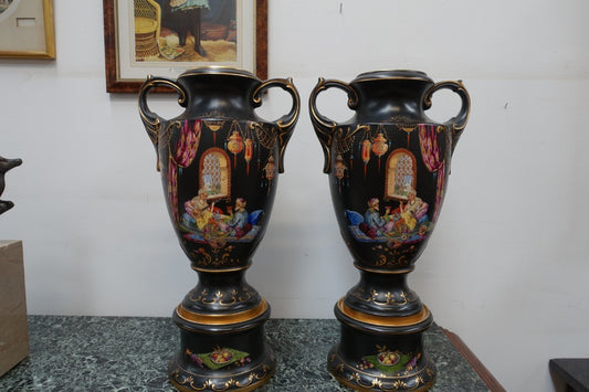 Pair of English vases