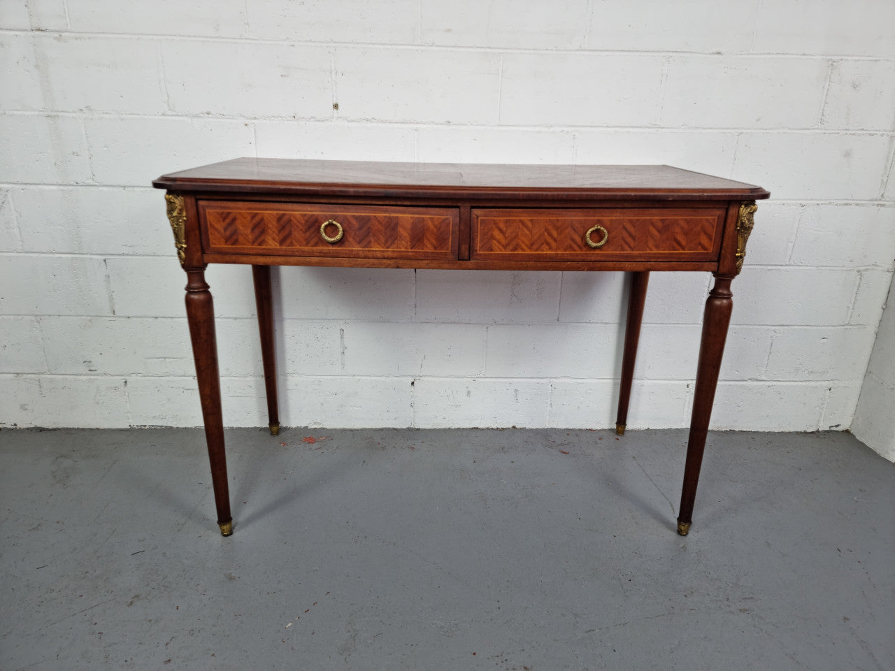 Beautiful French Late 19th Century Inlaid desk