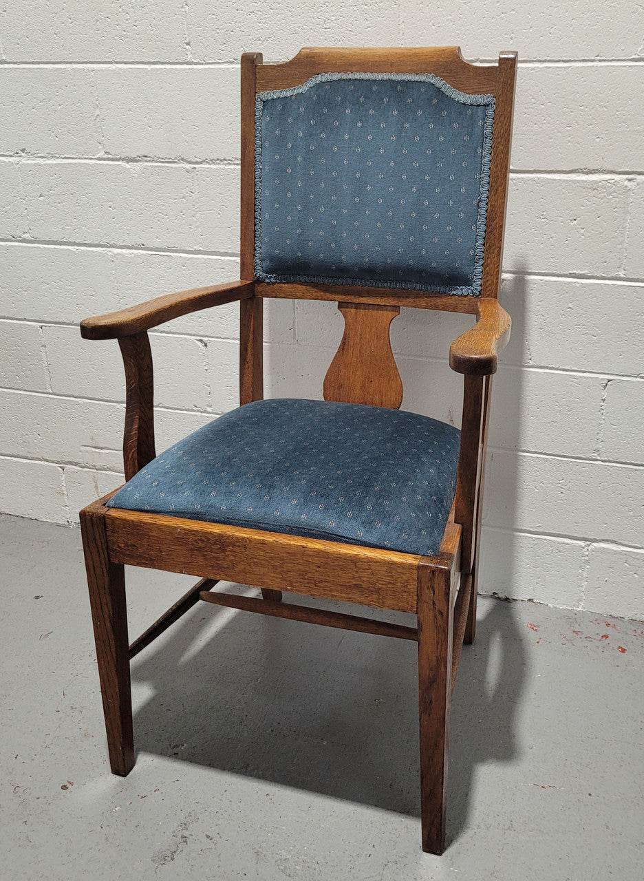 Arts & Crafts Style Upholstered Armchair | Antique & Vintage | Moonee Ponds Antiques | Australia Wide Delivery