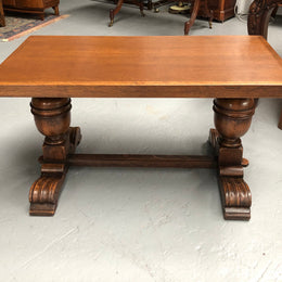 Superb French Oak Coffee Table