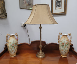 Gold Coloured “Laura Ashley” Lamp Base with Gold Shade | Antique & Vintage | Moonee Ponds Antiques | Australia Wide Delivery