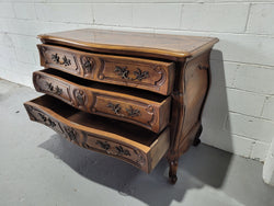Impressive French Louis 15th Style Three Drawer Commode | Antique & Vintage | Moonee Ponds Antiques | Australia Wide Delivery