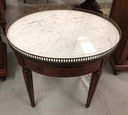 Large French Marble Top Bouillotte Table | Antique & Vintage | Moonee Ponds Antiques | Australia Wide Delivery