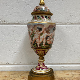 Moonee Ponds Antiques Antique 19th Century Capodimonte Vase