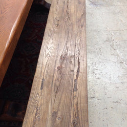Reclaimed Elm Bench Seats