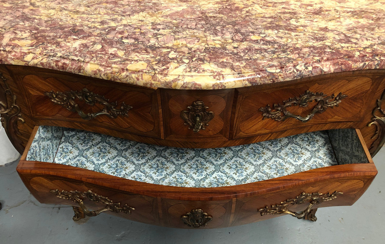 Superb French Louis XVth th style Commode | Antique & Vintage | Moonee Ponds Antiques | Australia Wide Delivery