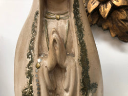 Vintage Blessed Virgin Religious Plaster Statue | Antique & Vintage | Moonee Ponds Antiques | Australia Wide Delivery