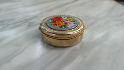 Small Micro Mosaic Vintage Compact | Antique & Vintage | Moonee Ponds Antiques | Australia Wide Delivery