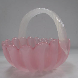 Pink Murano Glass Bowl