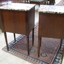 Pair Of French Louis XVI Style Bedside Tables