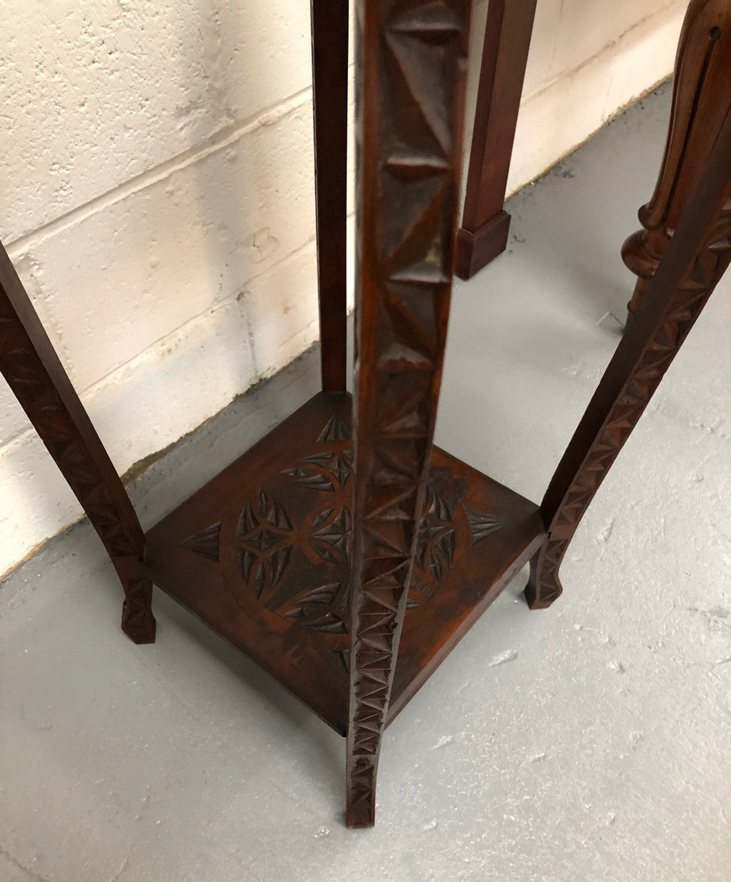 Beautiful Edwardian Carved Table