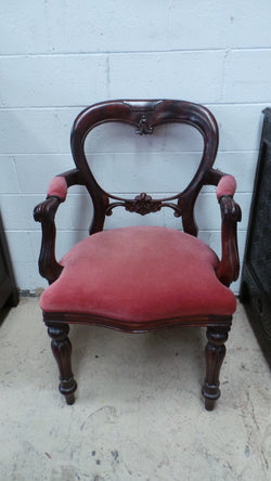 Mahogany Carver Chair | Antique & Vintage | Moonee Ponds Antiques | Australia Wide Delivery