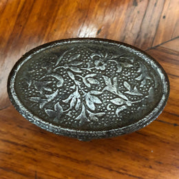 Antique Vesta Trinket Tin Box