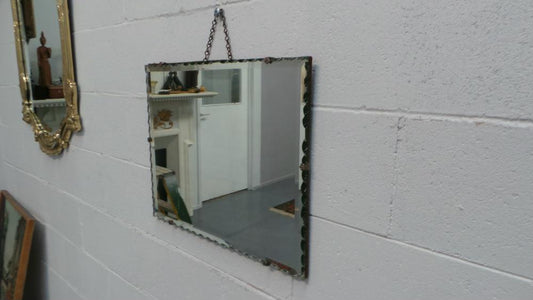 Art Deco Bevelled Wall Mirror