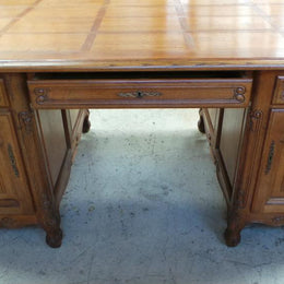 French Oak Partners Desk-1