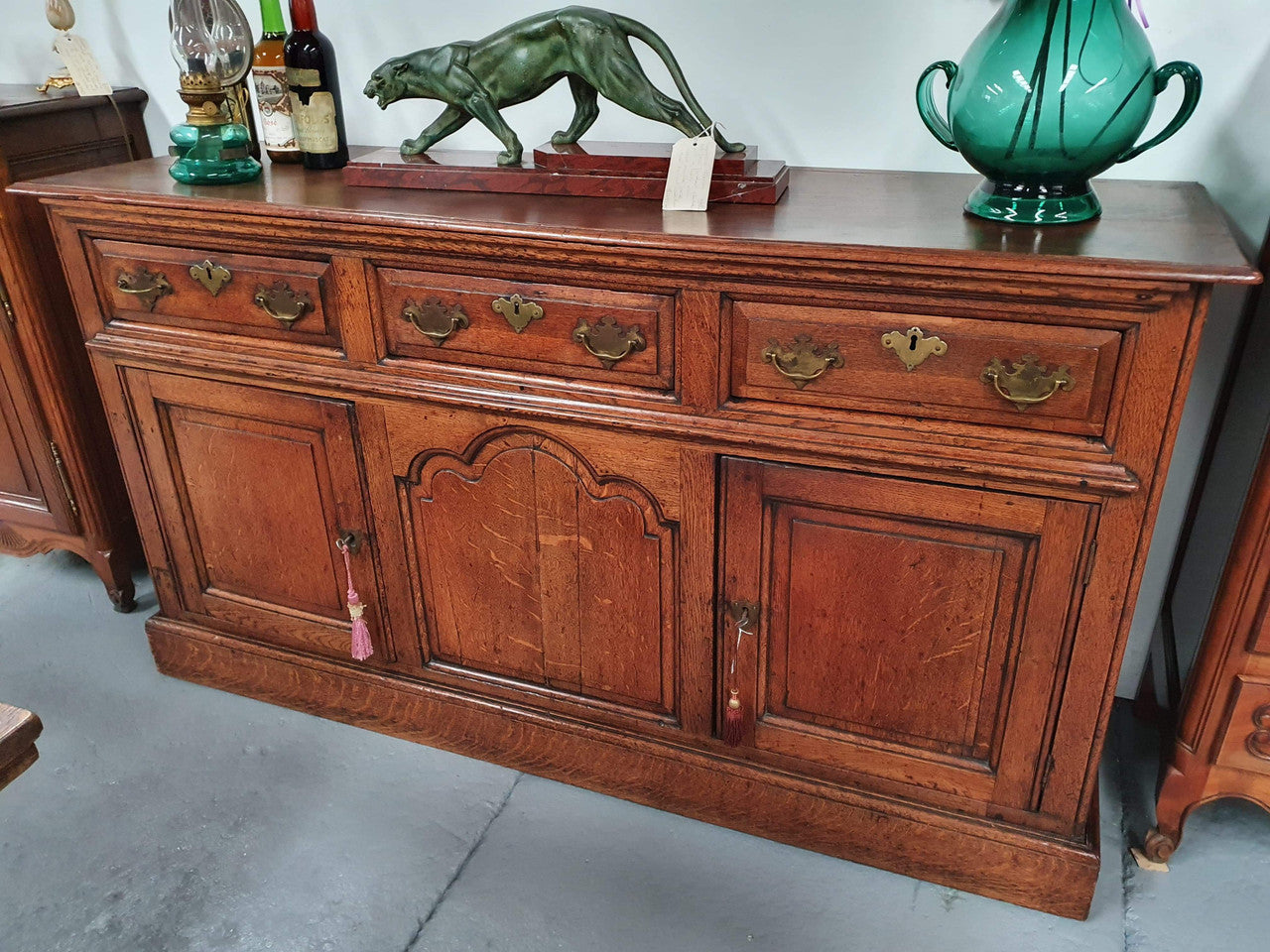 18th Century English Dresser Base