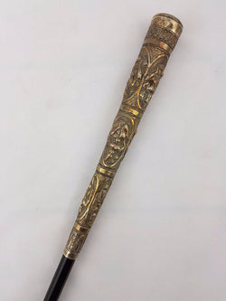 Decorative Silver Top Walking Stick | Antique & Vintage | Moonee Ponds Antiques | Australia Wide Delivery