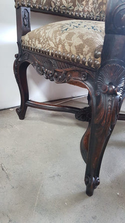 French 19th Century Regency Style Upholstered Armchair | Antique & Vintage | Moonee Ponds Antiques | Australia Wide Delivery