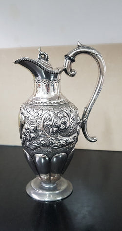 Victorian Silver Plated Claret Jug | Antique & Vintage | Moonee Ponds Antiques | Australia Wide Delivery