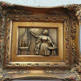 Gold Wall Plaque