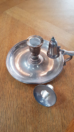Victorian Chamber Candlestick and Snuffer | Antique & Vintage | Moonee Ponds Antiques | Australia Wide Delivery