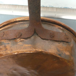 Antique French Copper Saucepan