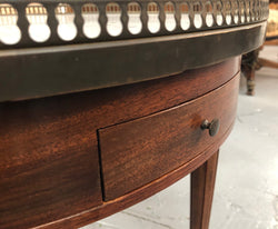 Large French Marble Top Bouillotte Table | Antique & Vintage | Moonee Ponds Antiques | Australia Wide Delivery
