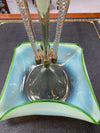 Large & Rare Victorian Vaseline Glass Epergne | Antique & Vintage | Moonee Ponds Antiques | Australia Wide Delivery