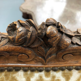 Stunning Pair Of French Wing Back Chairs