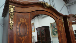 Rare Matching Pair Of French Inlaid Armoires | Antique & Vintage | Moonee Ponds Antiques | Australia Wide Delivery