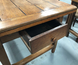 Rustic 19th Century French Oak Farmhouse Extension Table | Antique & Vintage | Moonee Ponds Antiques | Australia Wide Delivery