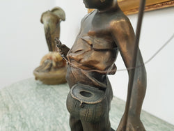 Fabulous Art Deco Boy Statue Lamp | Antique & Vintage | Moonee Ponds Antiques | Australia Wide Delivery