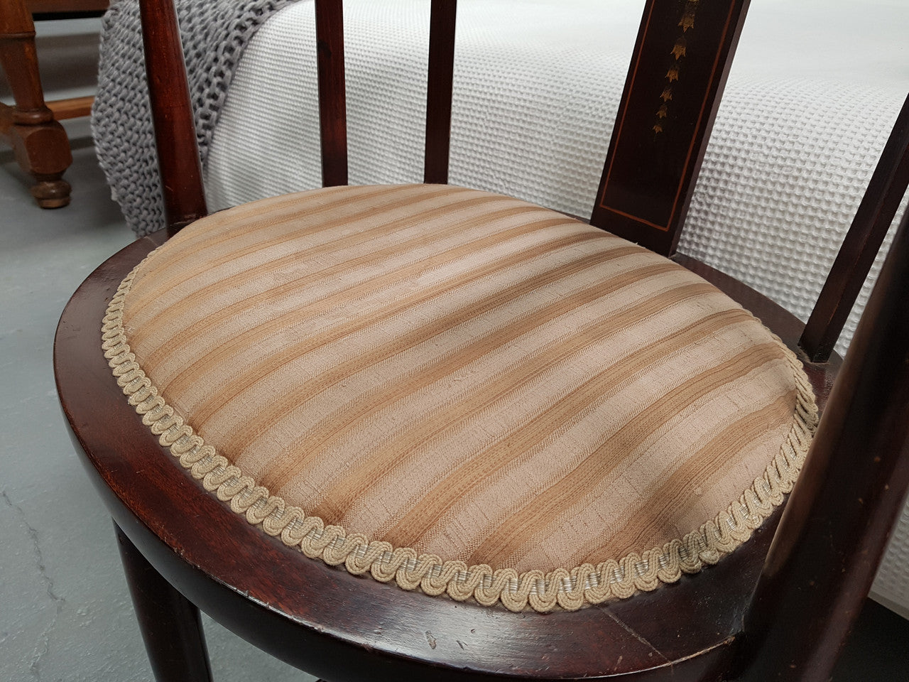 French Louis XVI Style Bedroom Chair